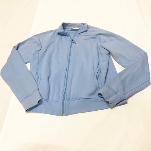 🌻 Front Zip Blue Jacket🌻 ACTIVE WEAR- WEEKEND SMALL🌻 ( Bundle Sale) - Picture 3 of 9